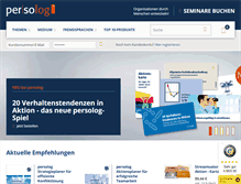 Tablet Screenshot of persolog-shop.com